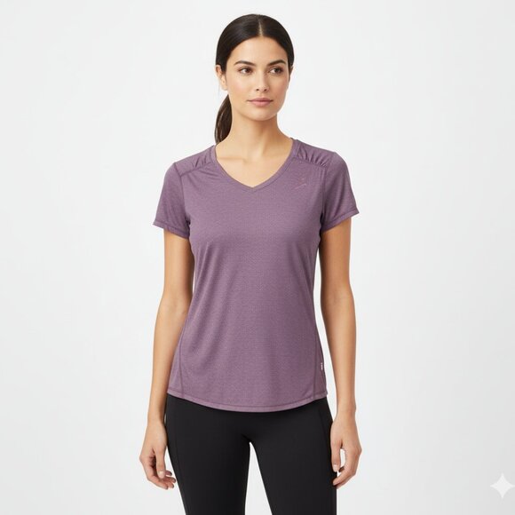 *Womens "Head" Dri-Fit Athletic Performance Moisture Wicking V Neck Top - Picture 1 of 6